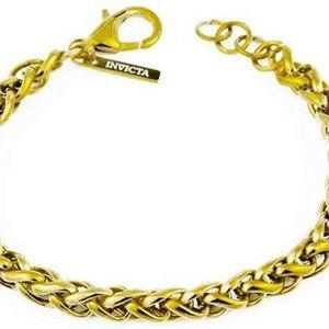 Invicta Elements Men 240mm Stainless Steel in Gold Tone